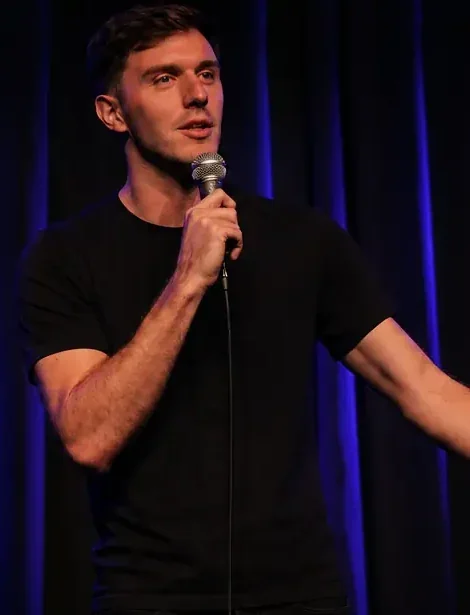 Martin Winiar performing on stage